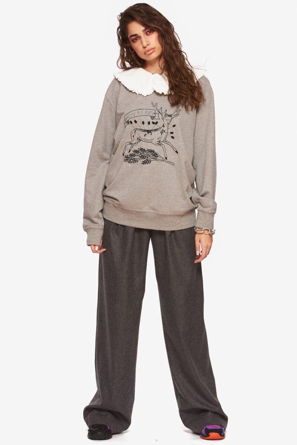 Hanorac Gri "Viva la Vida"