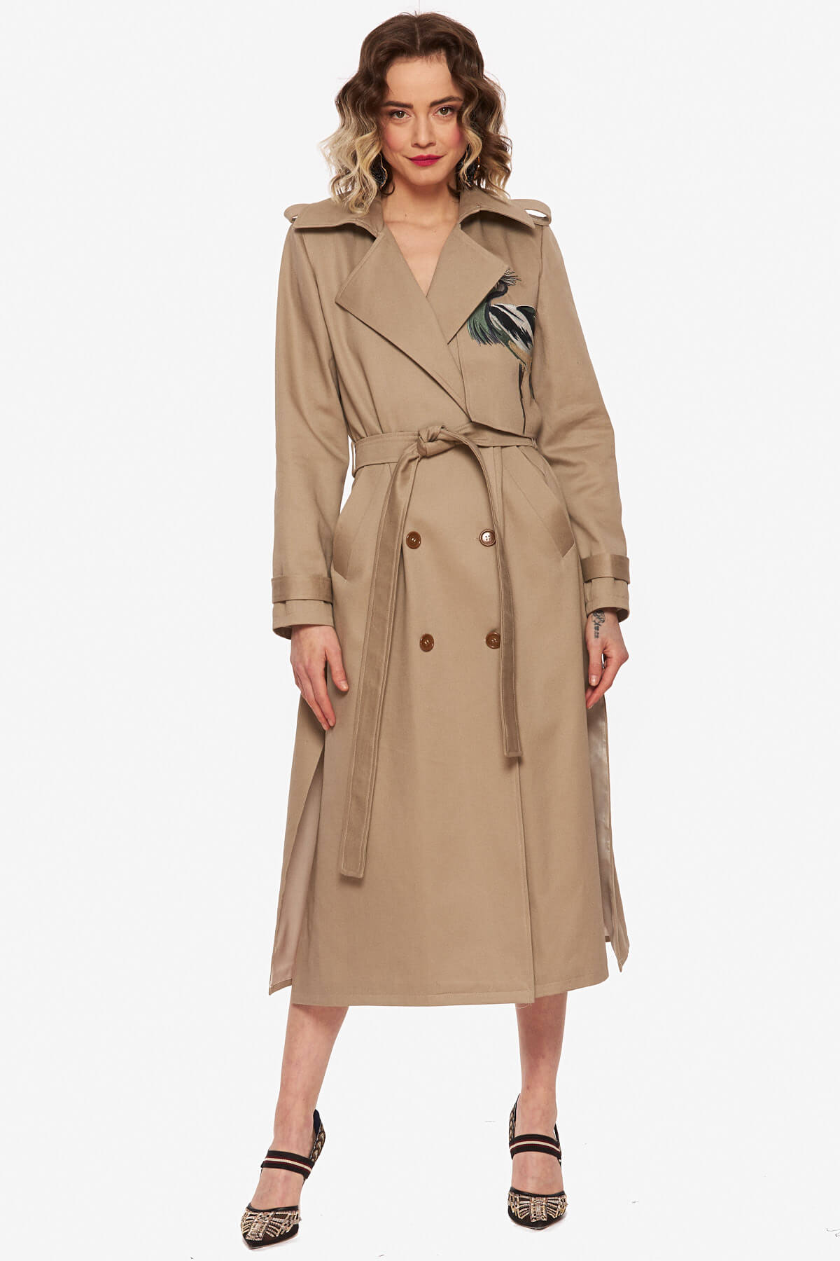 Parpalac Bej “Pasare Africana” - imagine 4