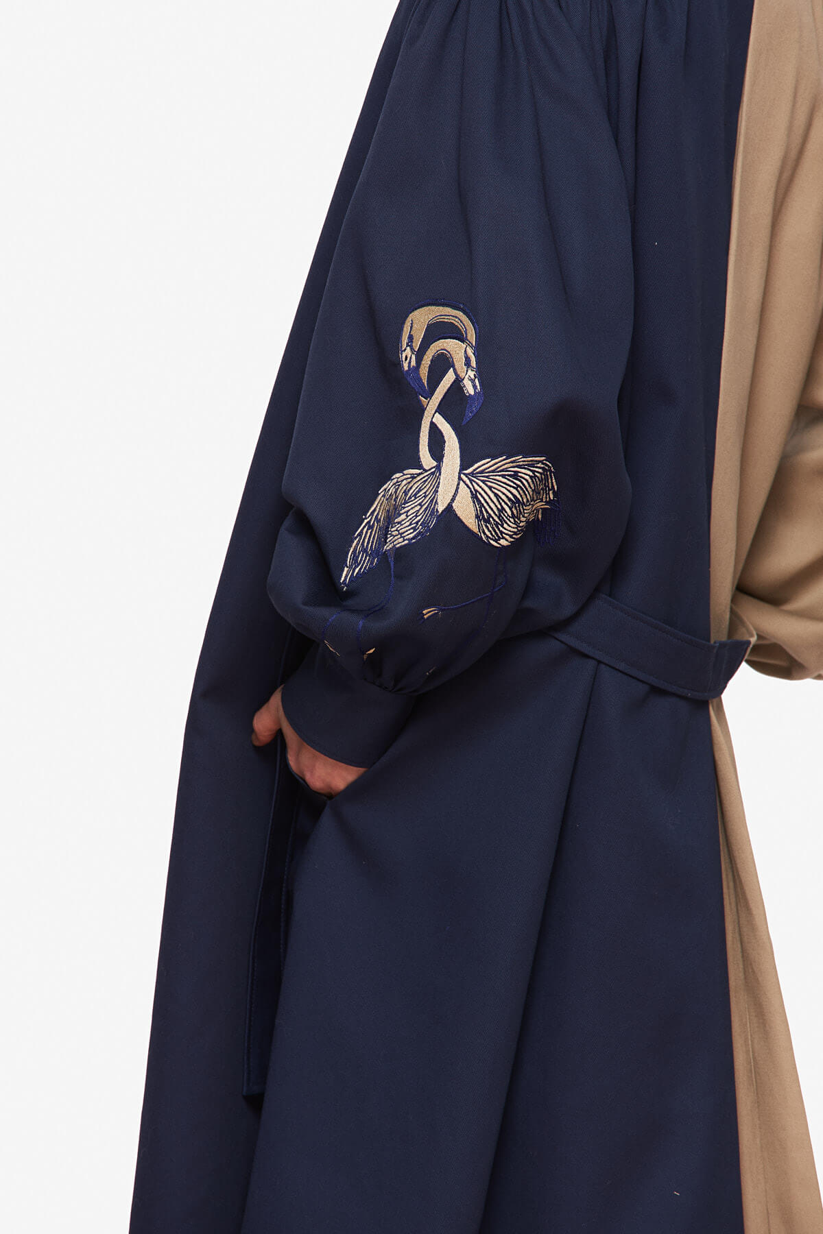 Duotone "Flamingo" Trench Coat - Image 2