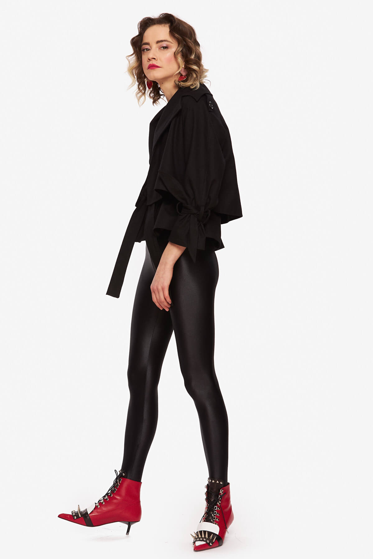 Black "Egret" Jacket - Image 2