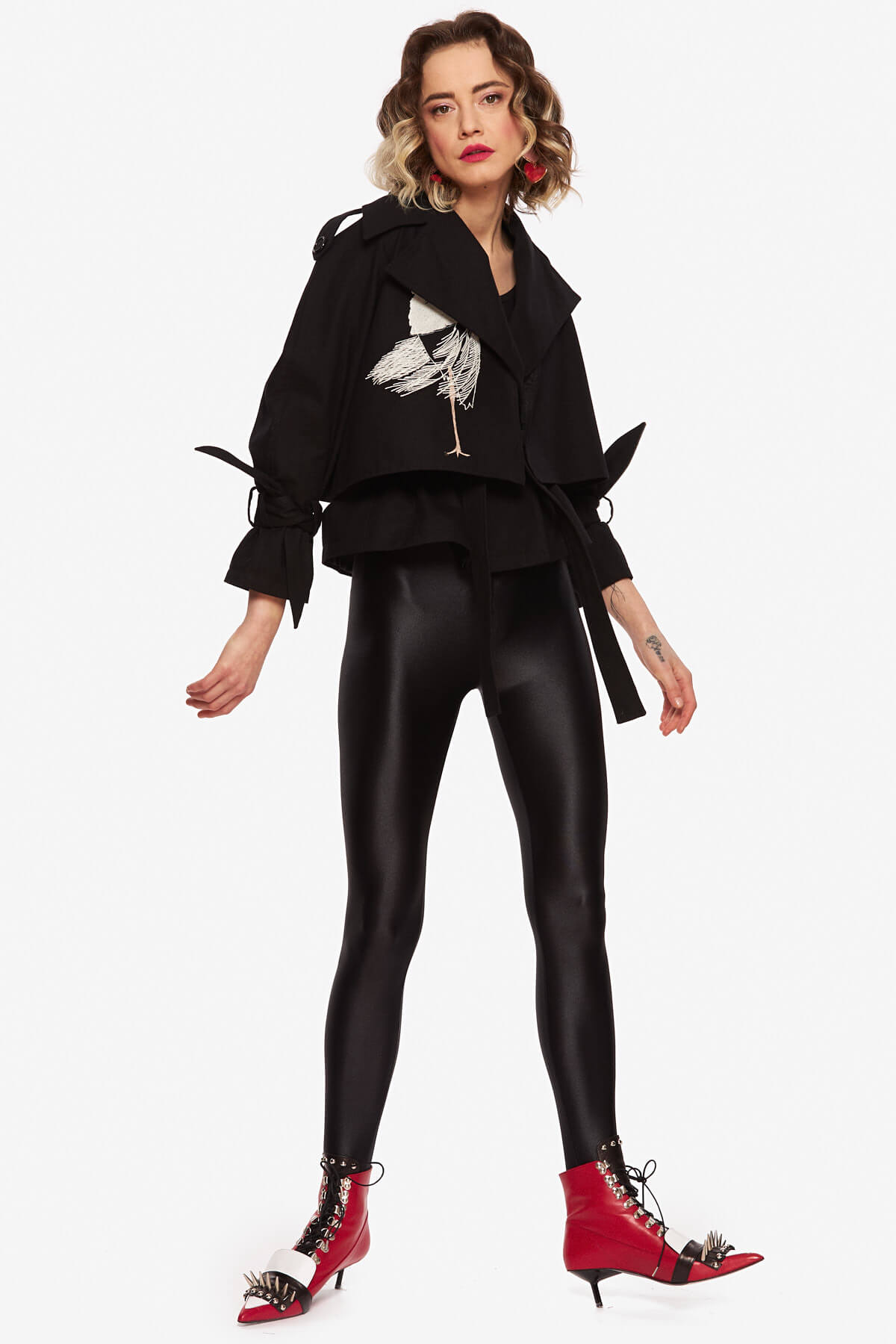 Black "Egret" Jacket - Image 5