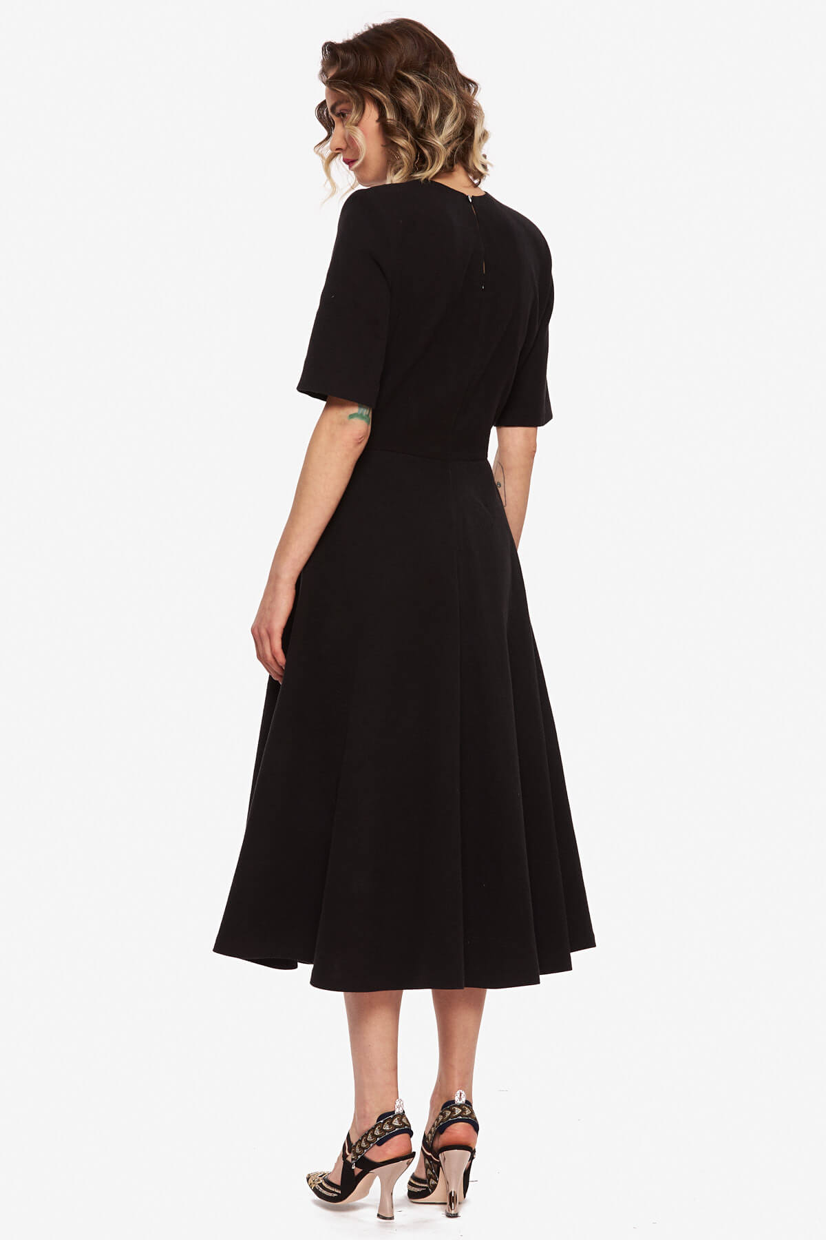 Rochie Midi "Flamingo" - imagine 4