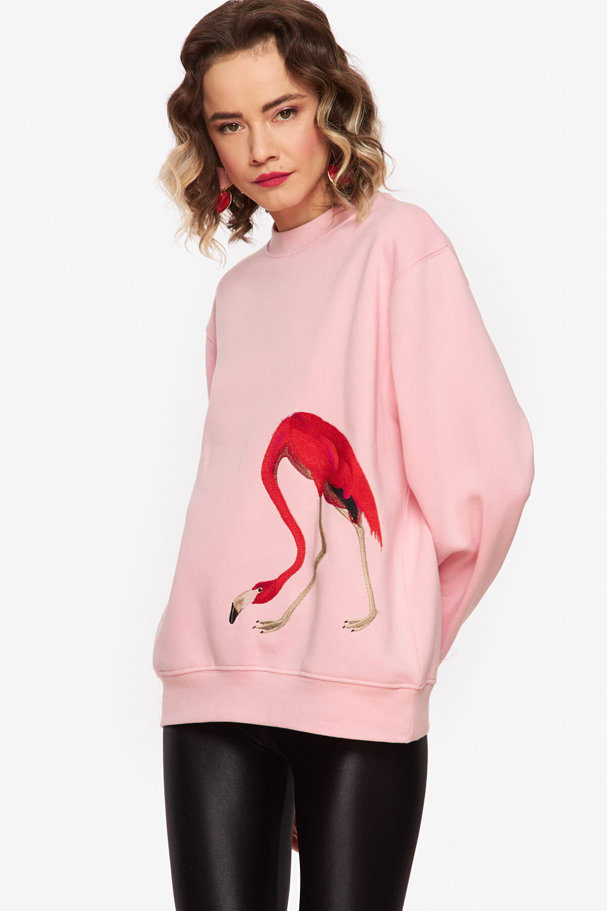 Hanorac Roz “Flamingo” - imagine 2