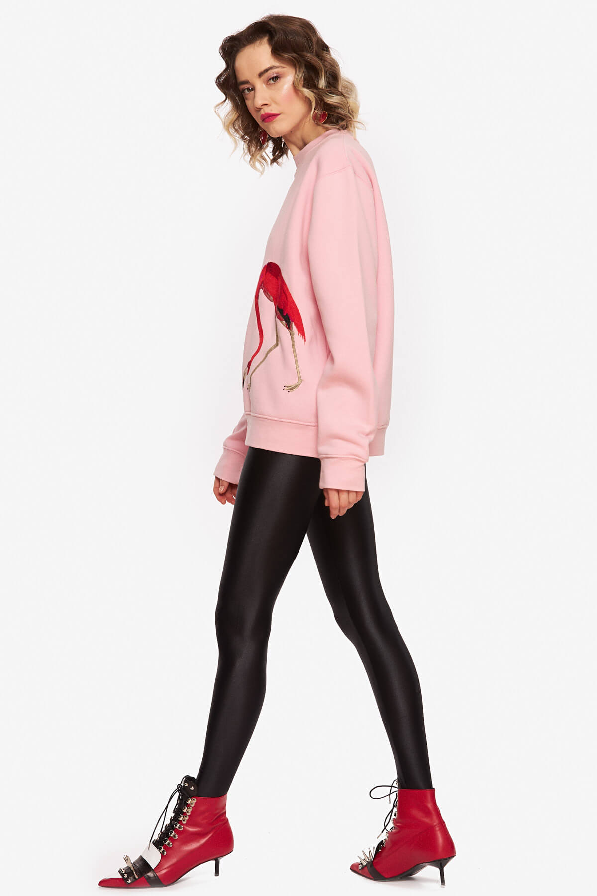 Hanorac Roz “Flamingo” - imagine 5