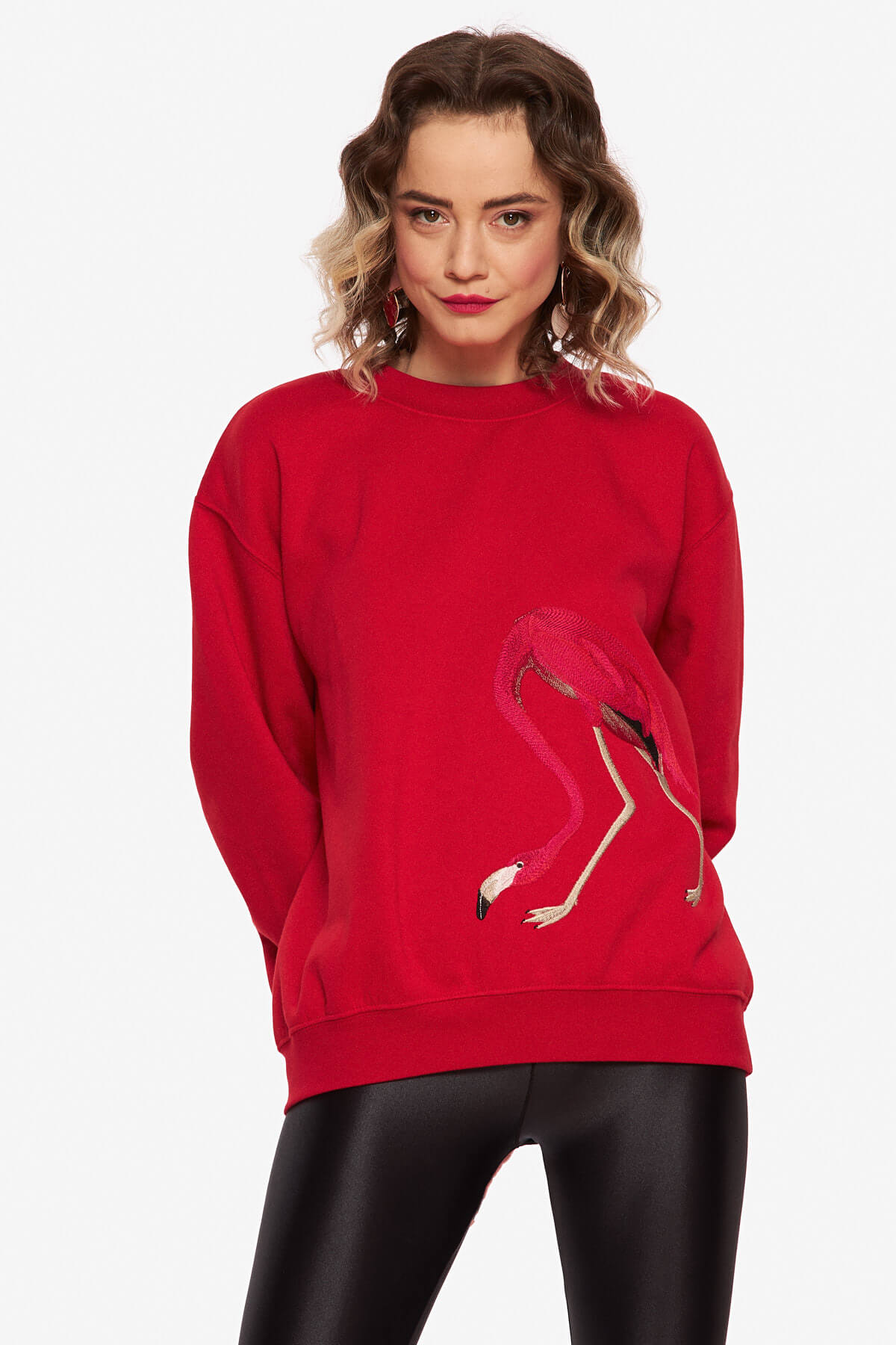 Red Flamingo SweatShirt