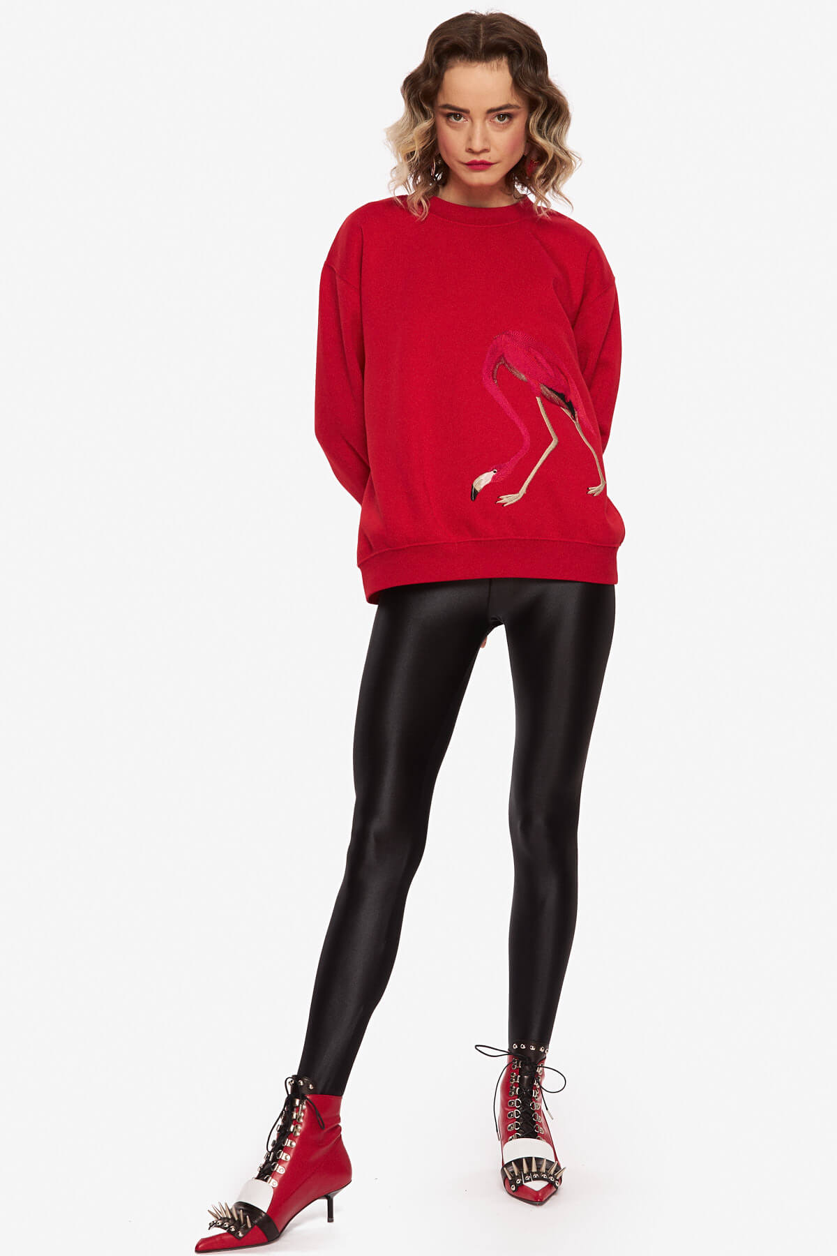 Red Flamingo SweatShirt - Image 6