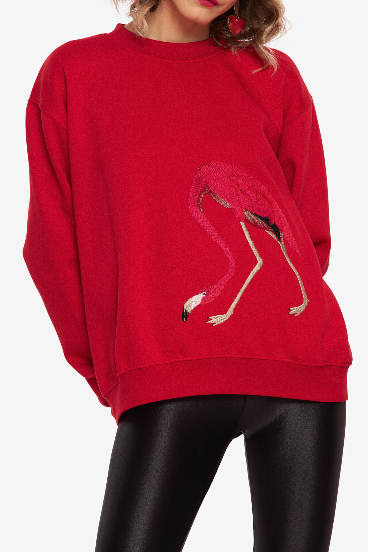 Red Flamingo SweatShirt - Image 7