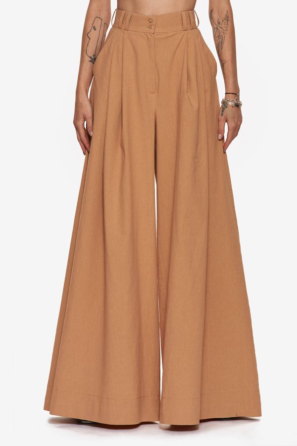 Copper Palazzo Trousers