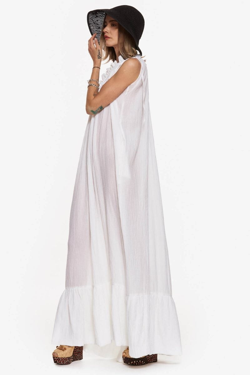 White Athena Maxi Dress