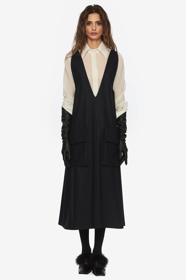 Dark Blue Maxi Dress