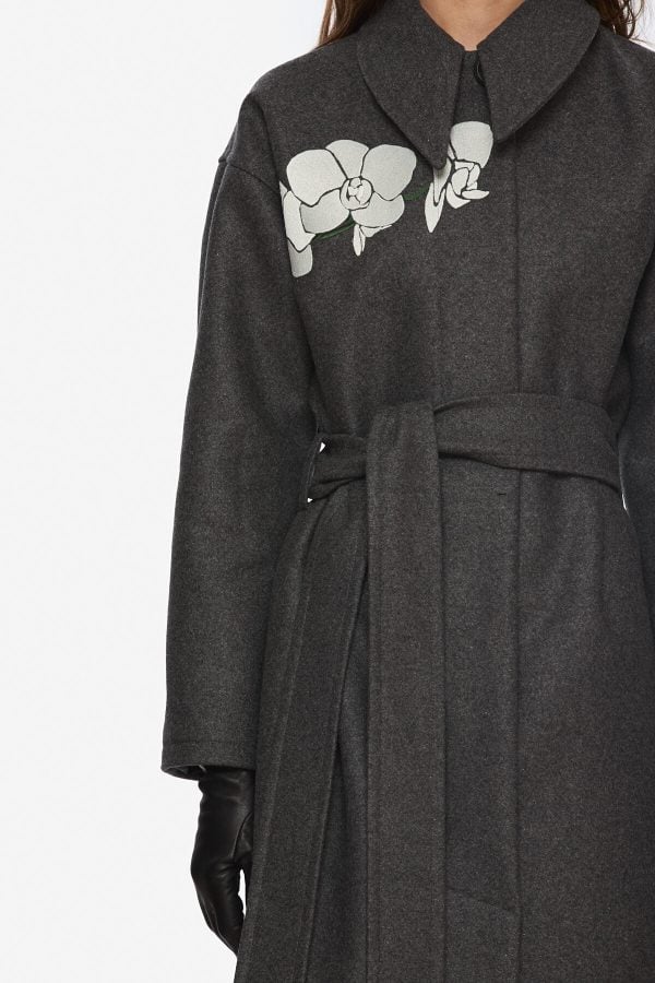 Grey Orchid Coat