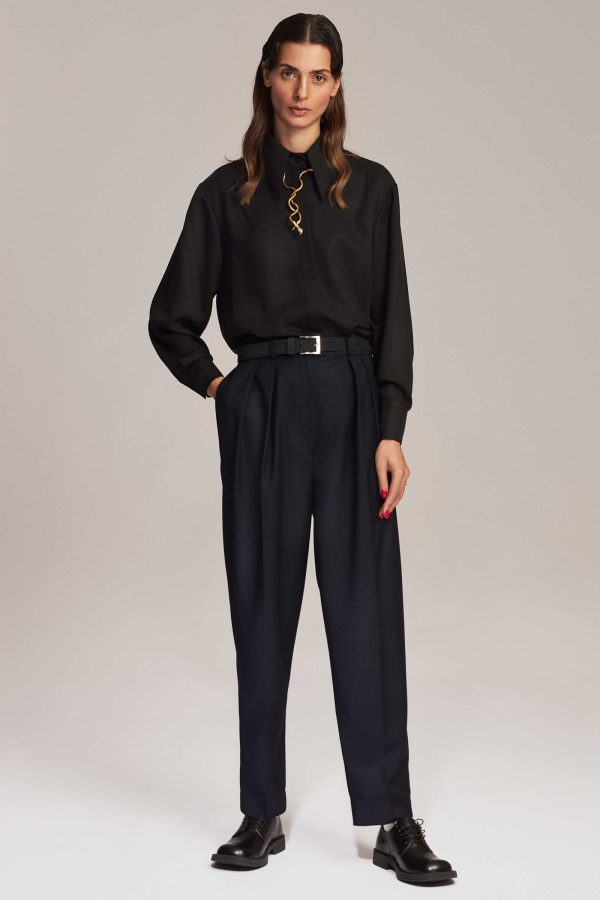 Dark Blue Chino Pants