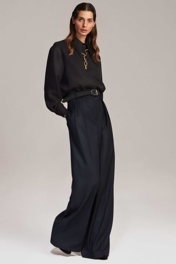 Dark Blue Palazzo Pants