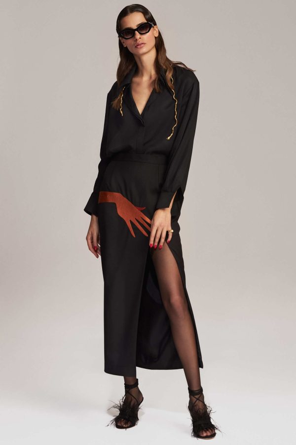 Hand Embroidered Skirt