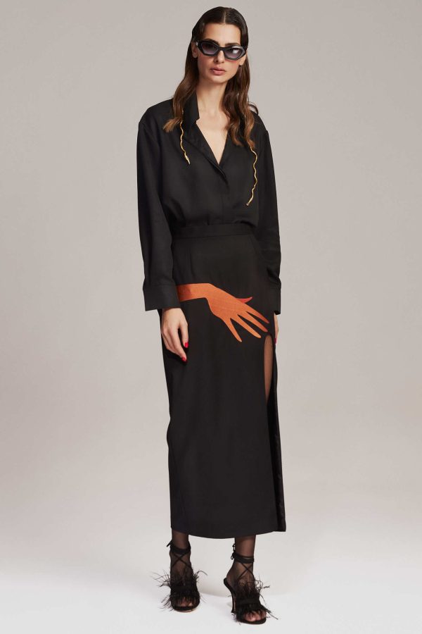 Hand Embroidered Skirt