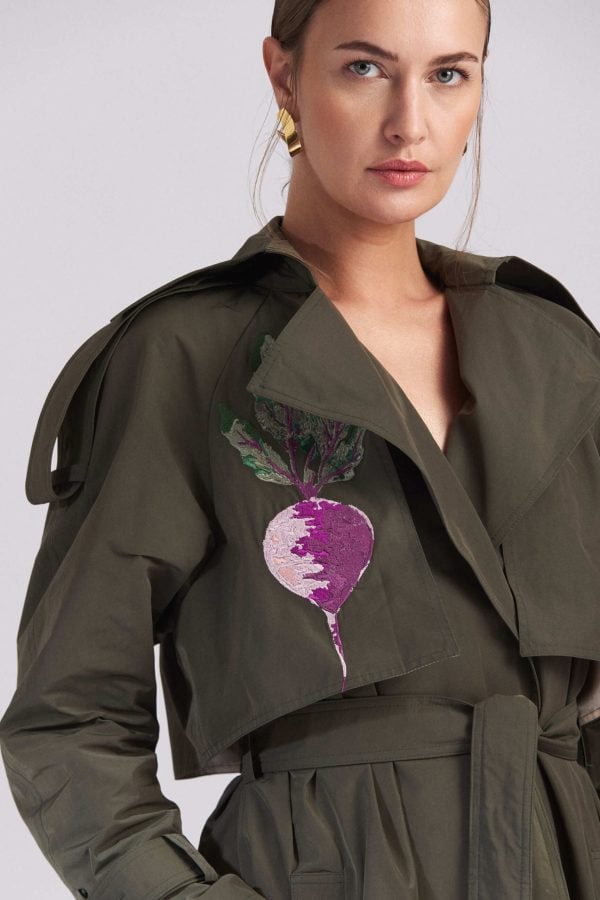 Radish Trench Coat