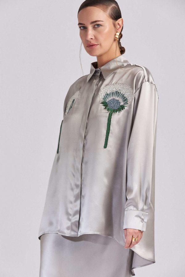 Silk "Dandelion" Shirt