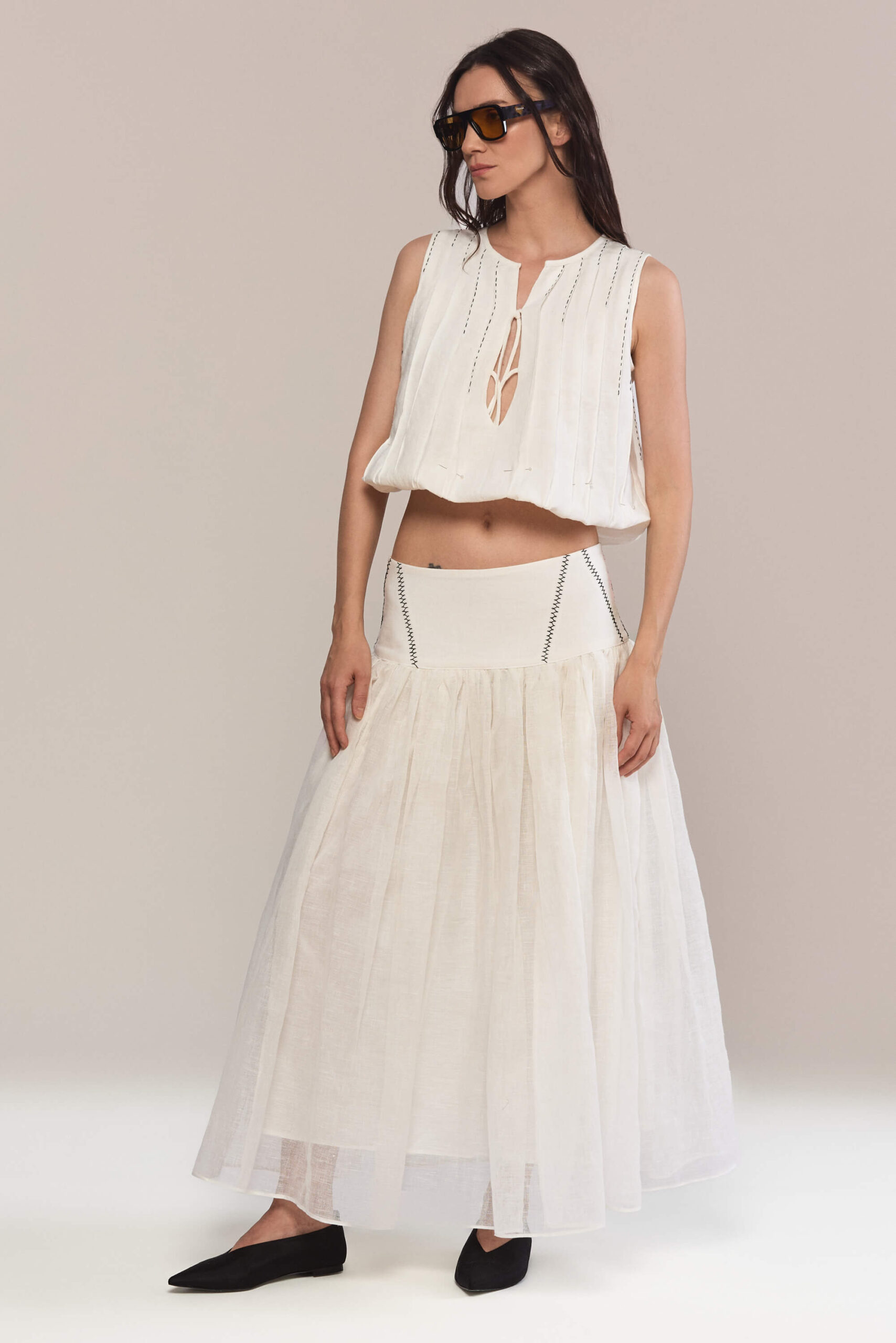 model is 1,78 and wears size 36